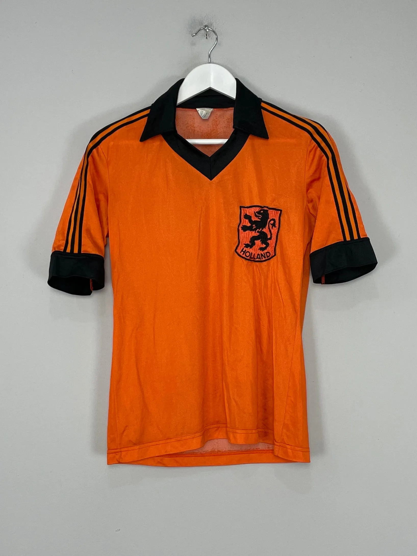 1980/82 NETHERLANDS HOME SHIRT (S) ADIDAS