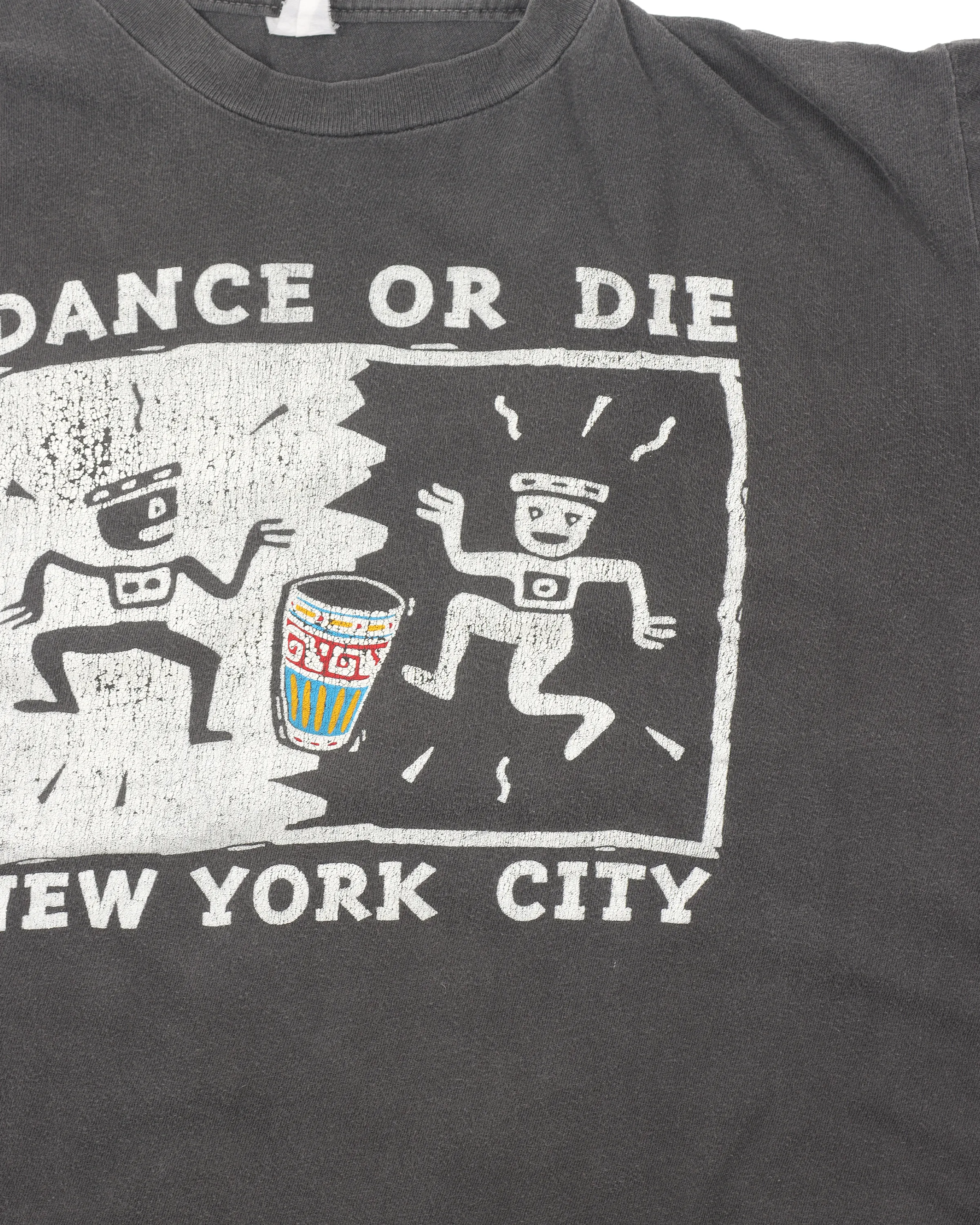 1980's Keith Haring Dance or Die T-Shirt