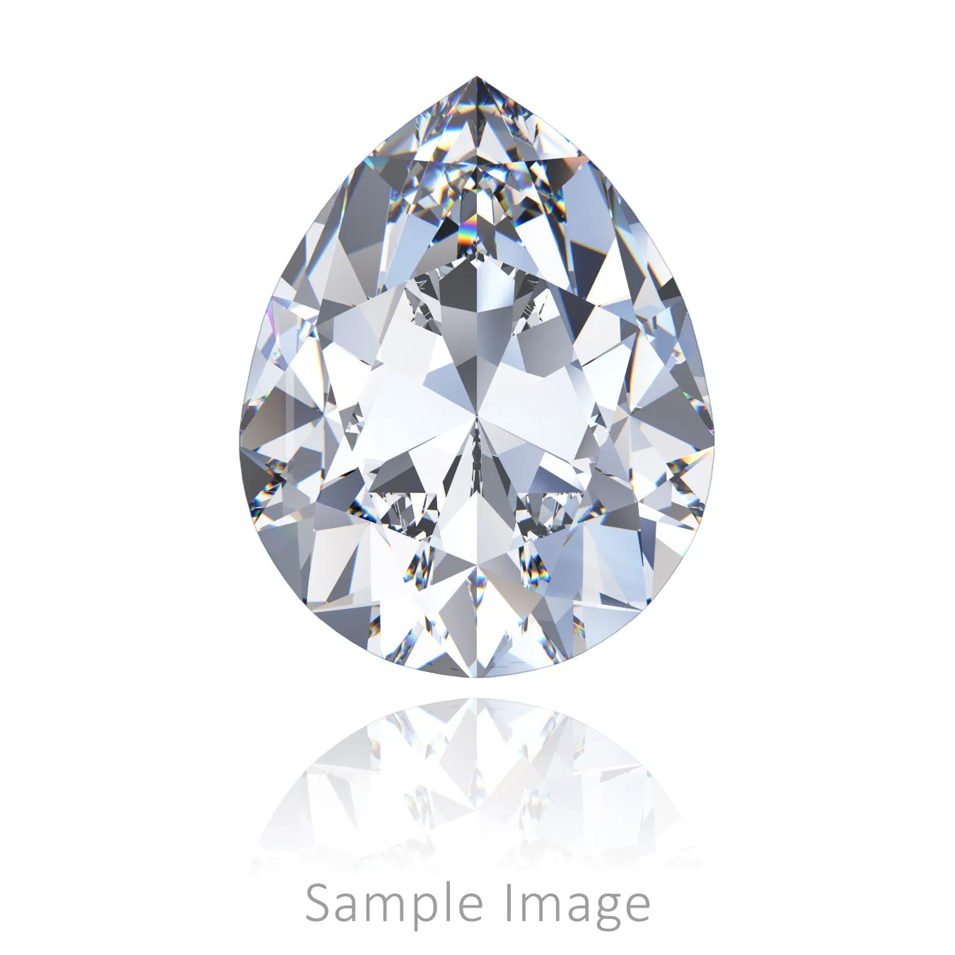 2.02 CT Lab-Grown Loose Diamond - Pear (H-VS2)