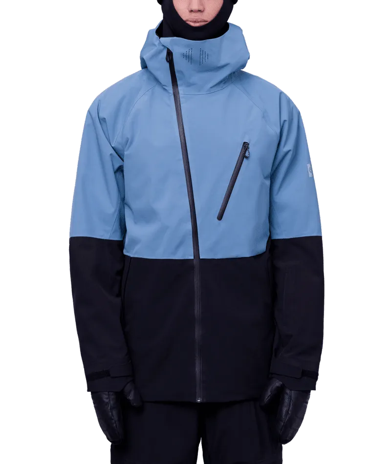 686 Hydra Thermagraph Snowboard Jacket Steel Blue Colorblock 2024