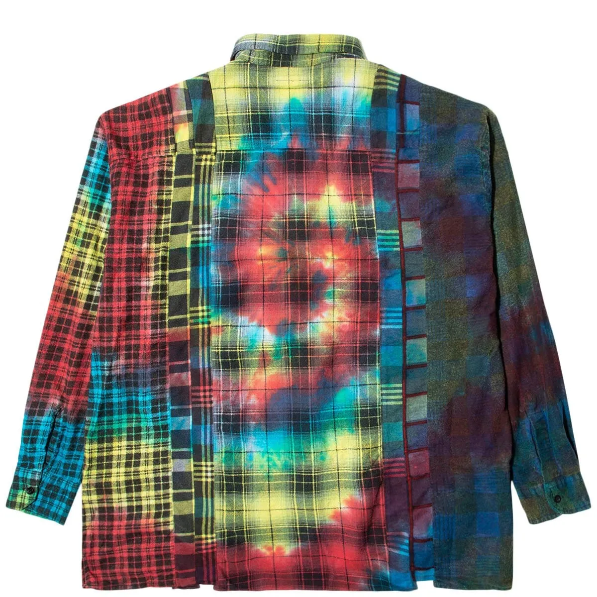 7 CUTS FLANNEL TIE DYE SHIRT FW20 12