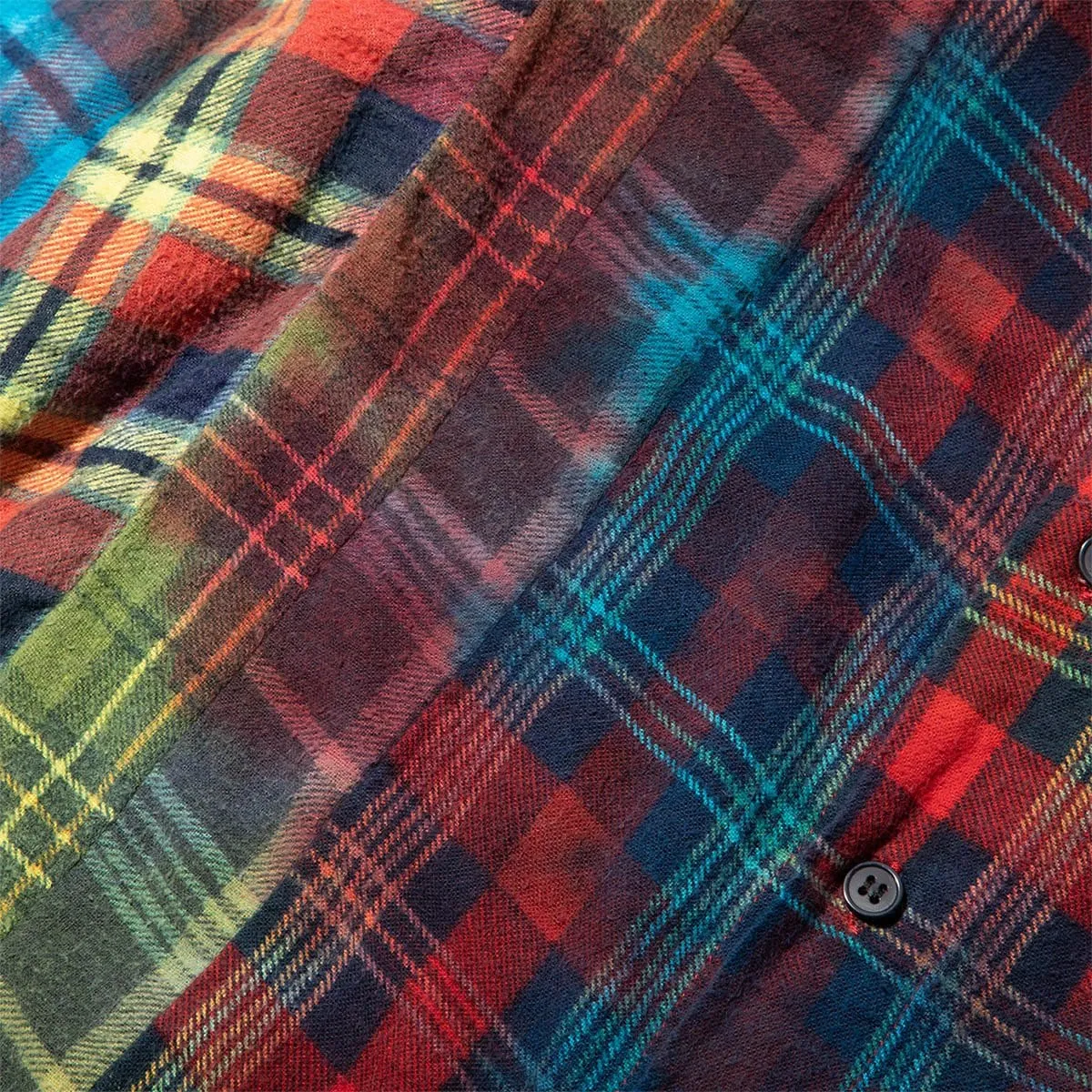 7 CUTS FLANNEL TIE DYE SHIRT FW20 2