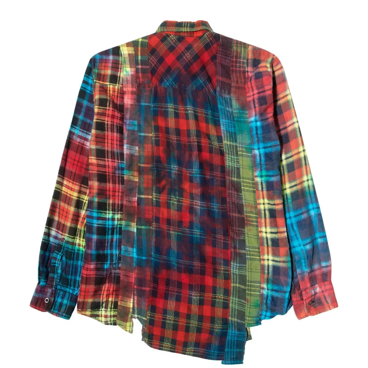 7 CUTS FLANNEL TIE DYE SHIRT FW20 2