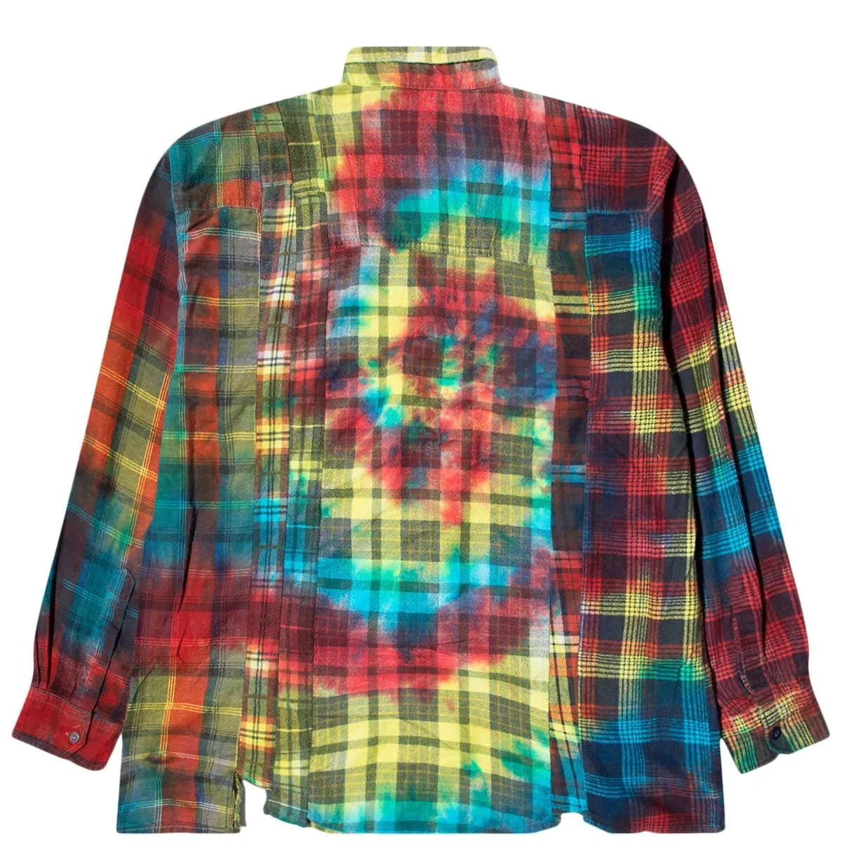 7 CUTS FLANNEL TIE DYE SHIRT FW20 9