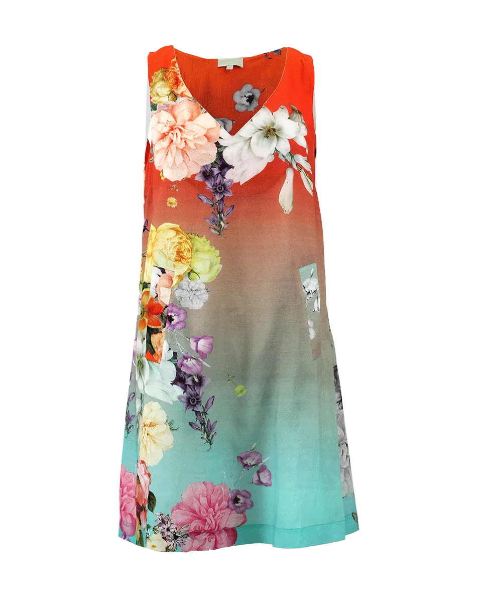 A-Line Floral Dress