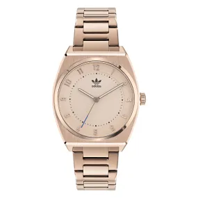 Adidas Code Two 38mm Rose Gold Dial Watch AOSY22028