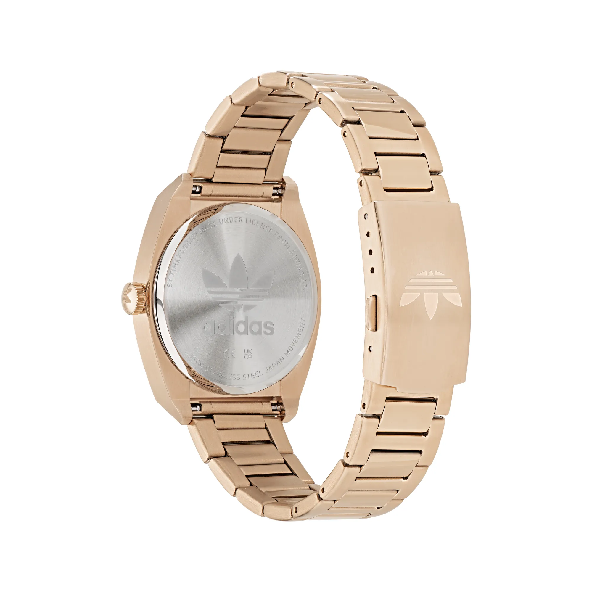 Adidas Code Two 38mm Rose Gold Dial Watch AOSY22028