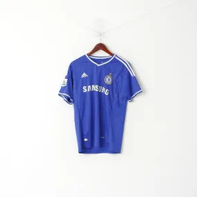 Adidas Men L Shirt Blue Vintage Chelsea Football Club Jersey Torres #9  Top