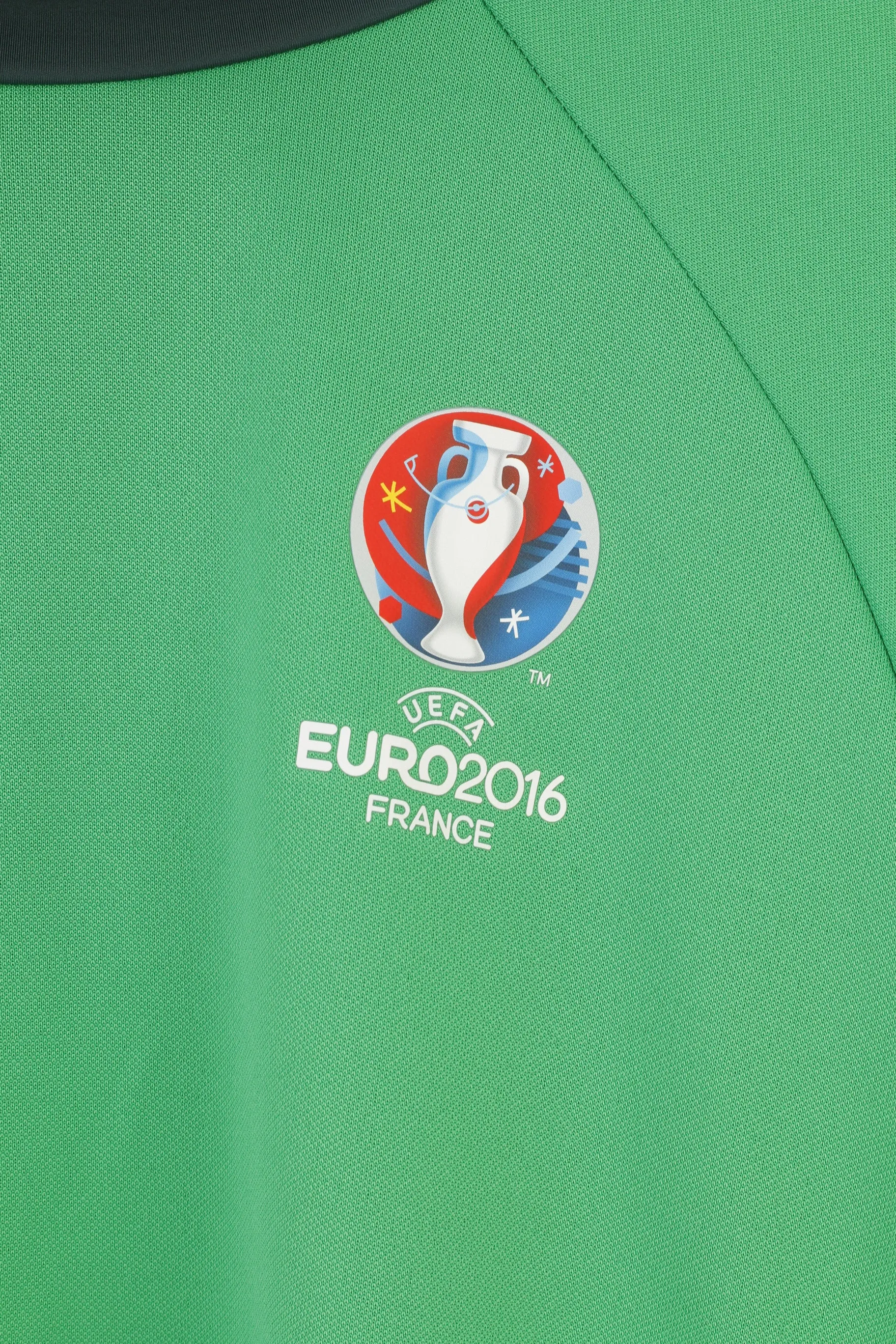 Adidas Men S Shirt Football Club Green Long Sleeve Euro 2016 France Top