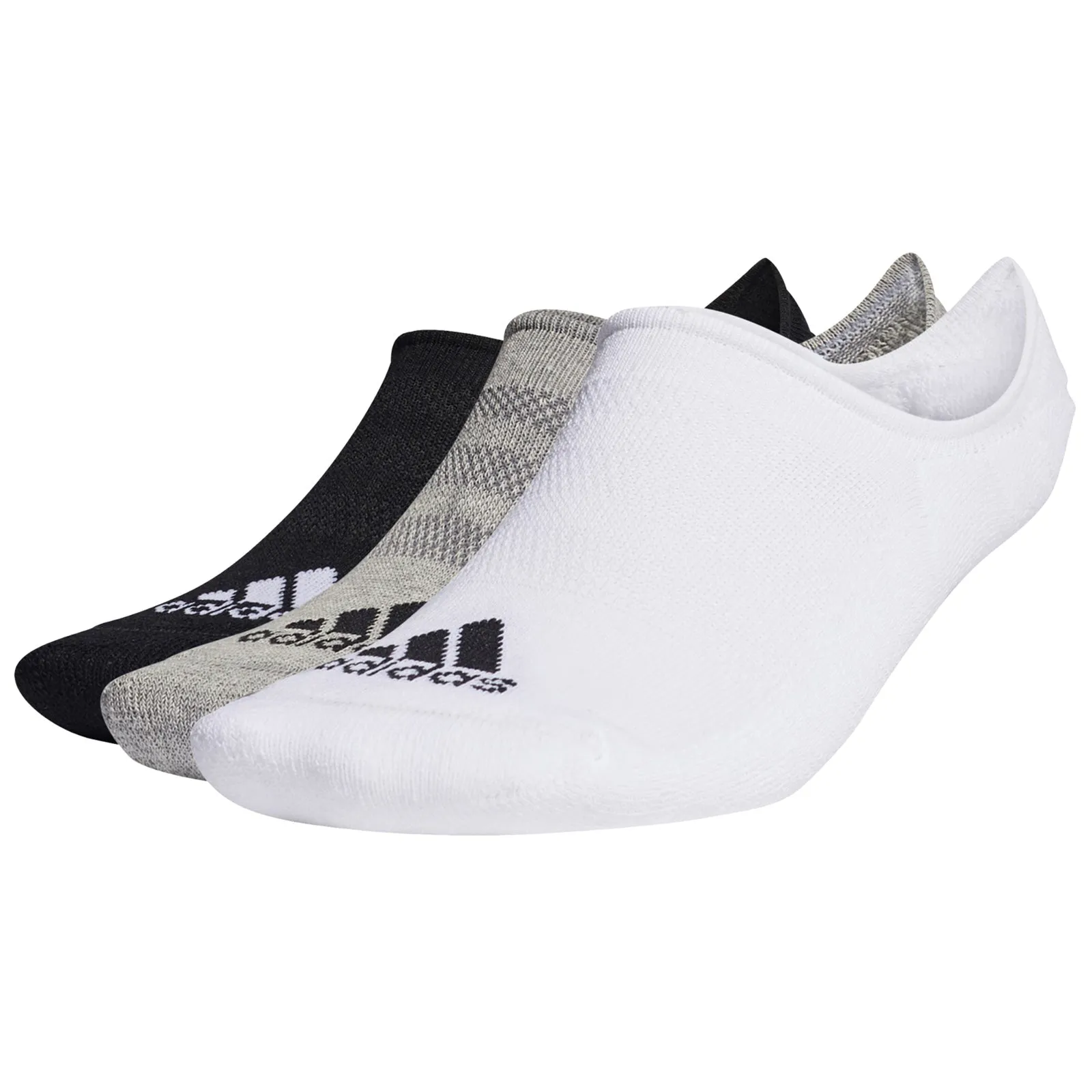 adidas Mens Low-Cut Socks (3 Pairs) 12-14 UK