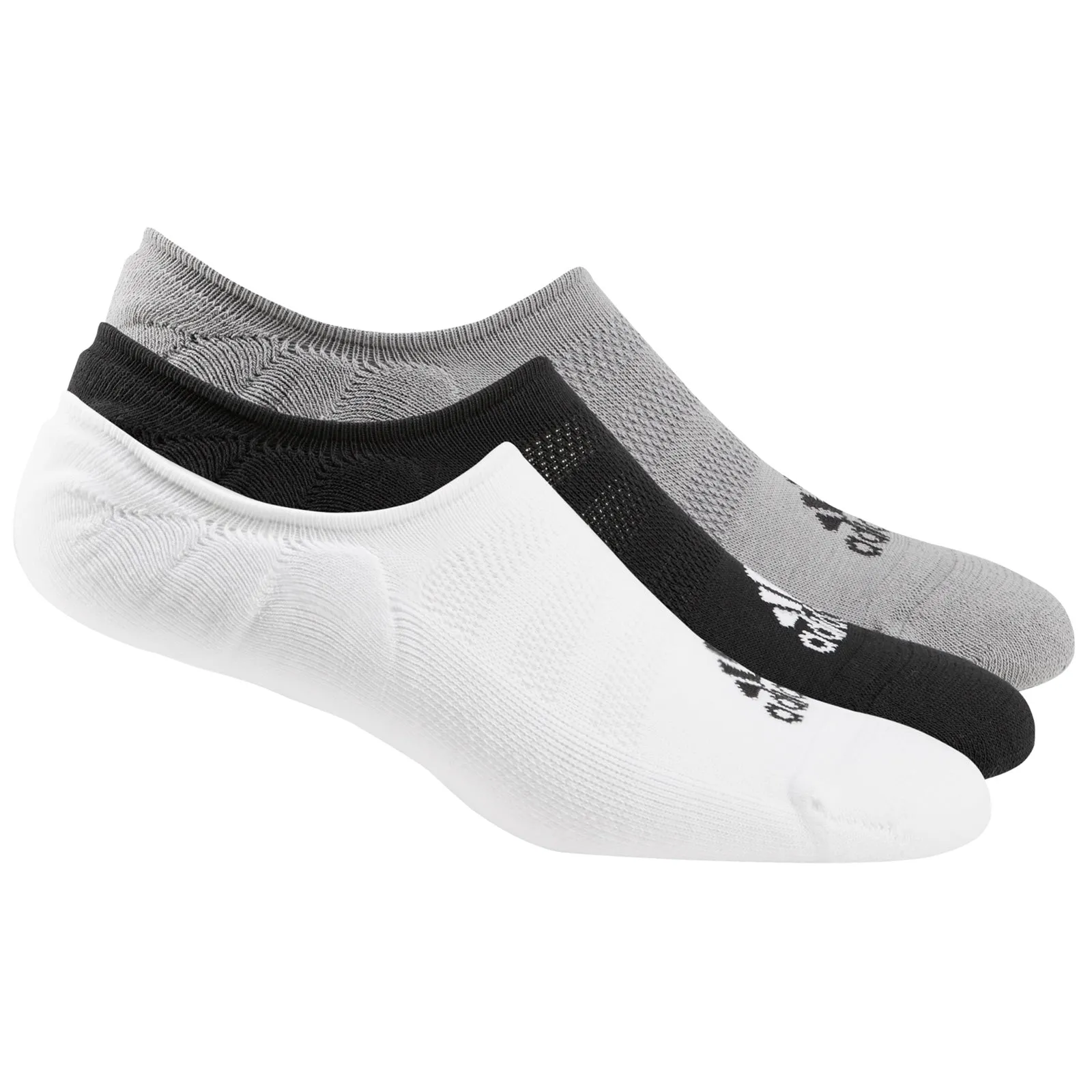 adidas Mens Low-Cut Socks (3 Pairs) 12-14 UK