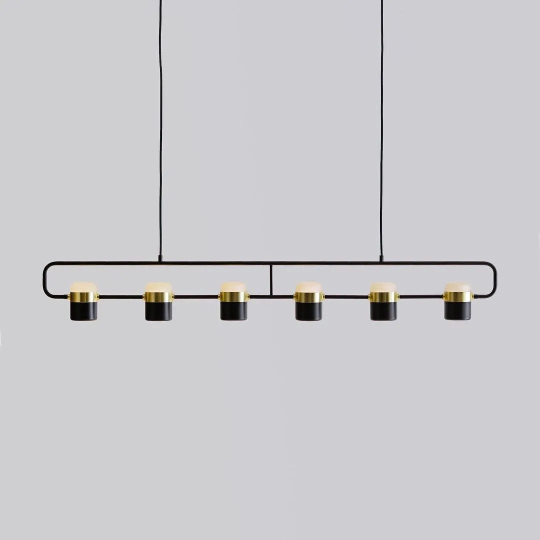 Adjustable Glass Pendant Light