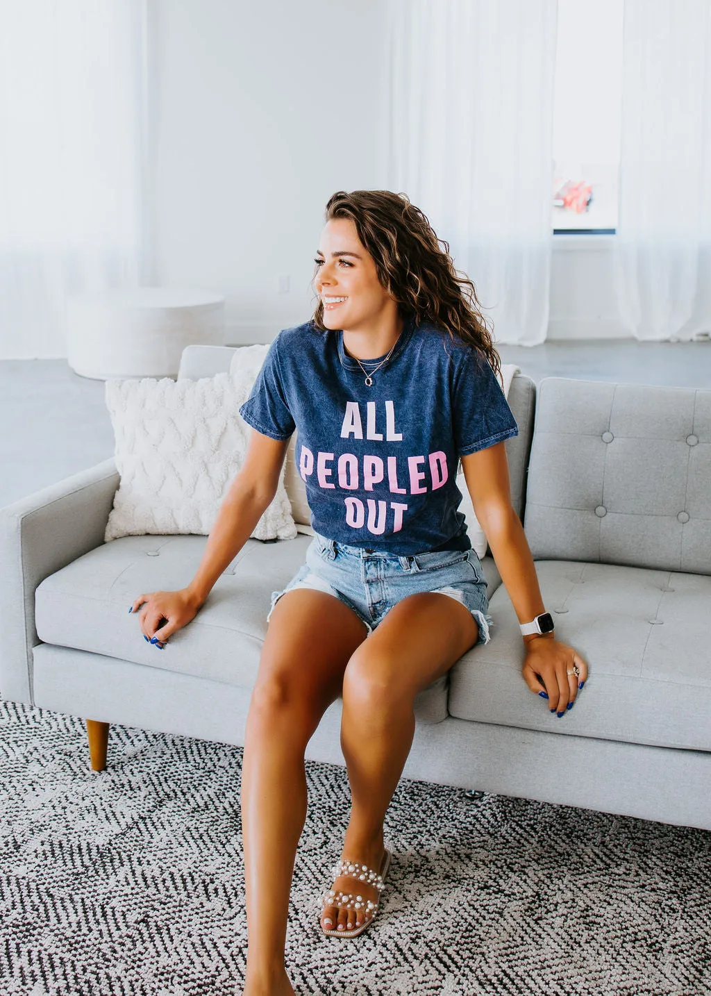 All Peopled Out Graphic Tee