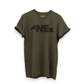 Anek Minimal Logo Official (Olive Green) T-Shirt