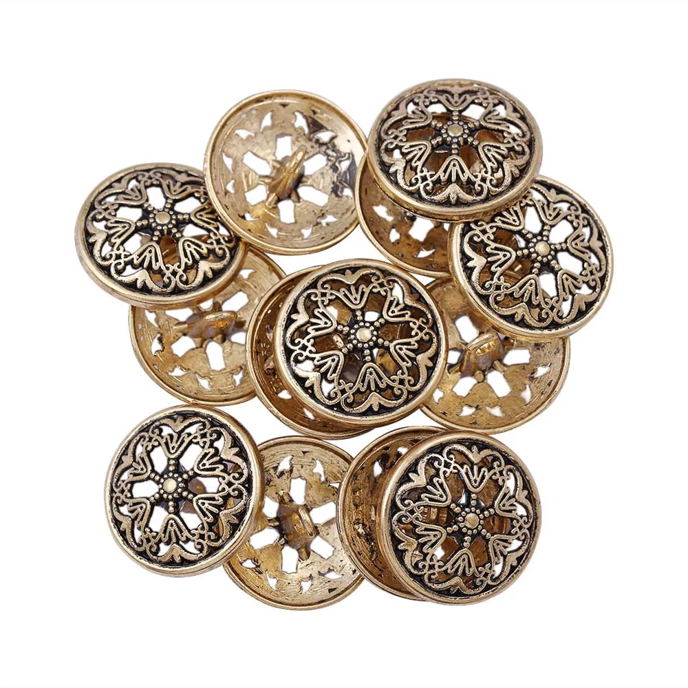 Antique Cutwork Design Buttons for Mens Ethnic Clothing