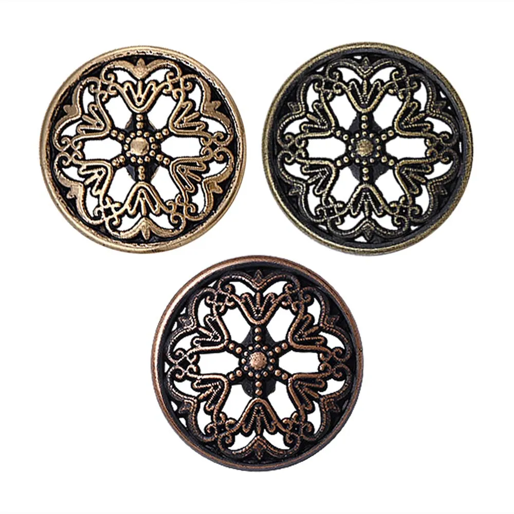 Antique Cutwork Design Buttons for Mens Ethnic Clothing