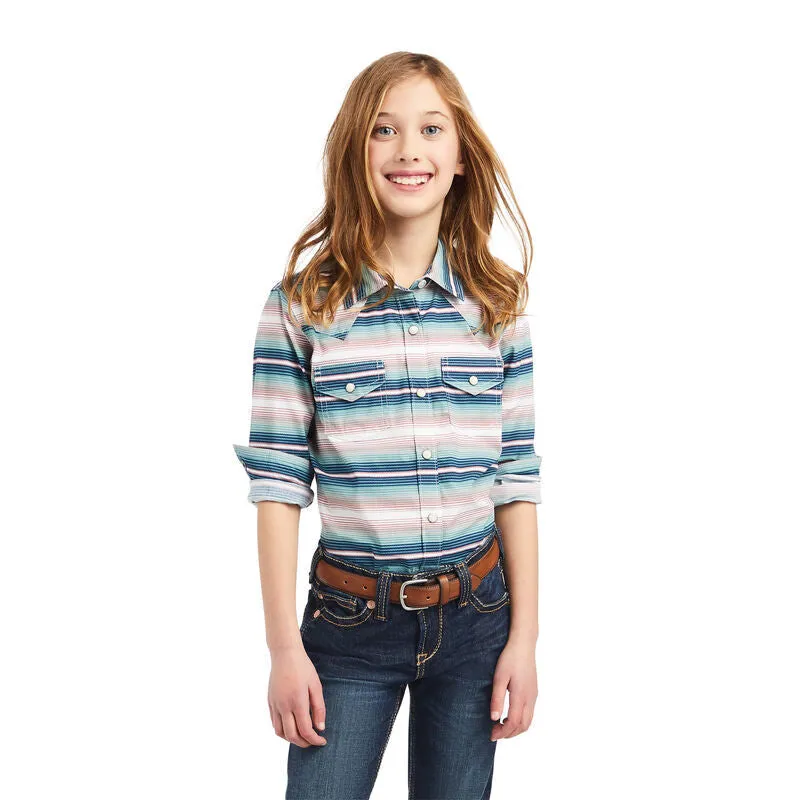 Ariat Girls REAL Downstream Shirt Style 10042240