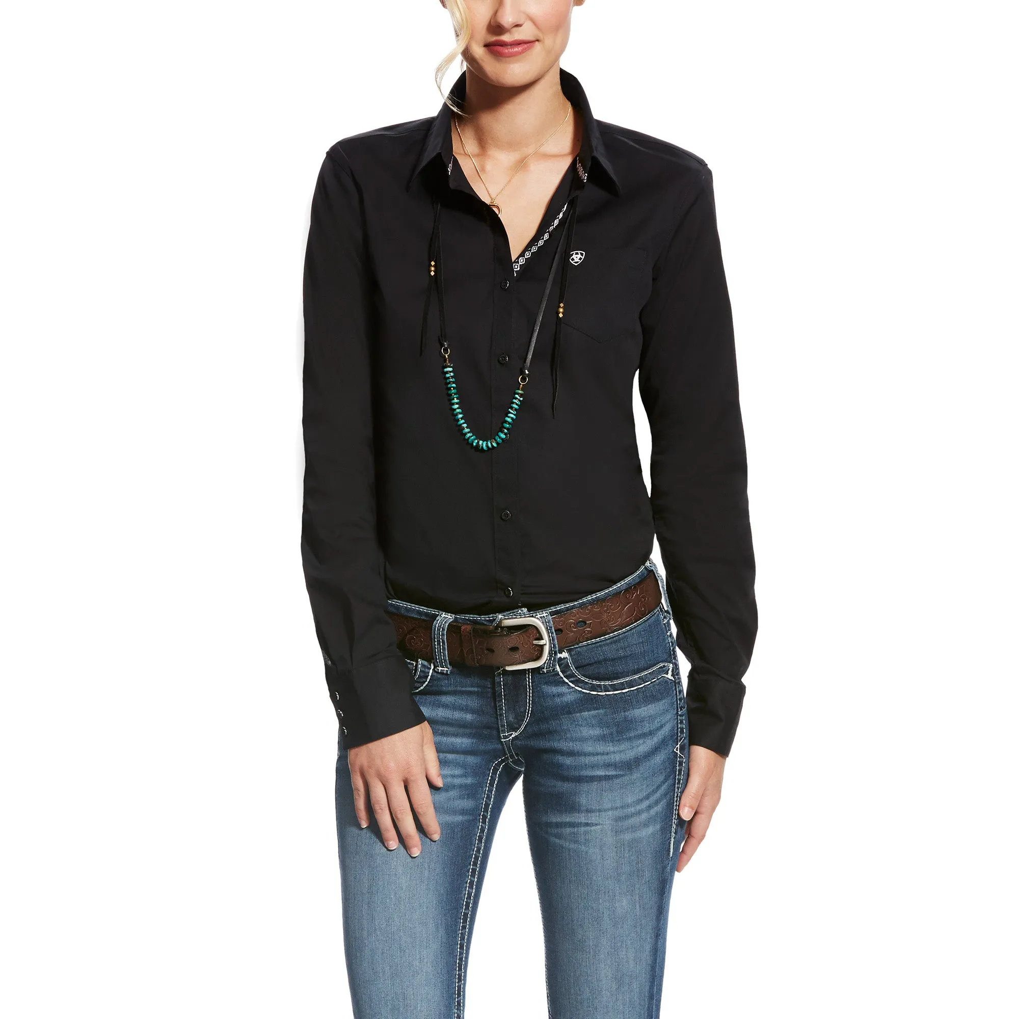 Ariat Women's Black Kirby Stretch Shirt