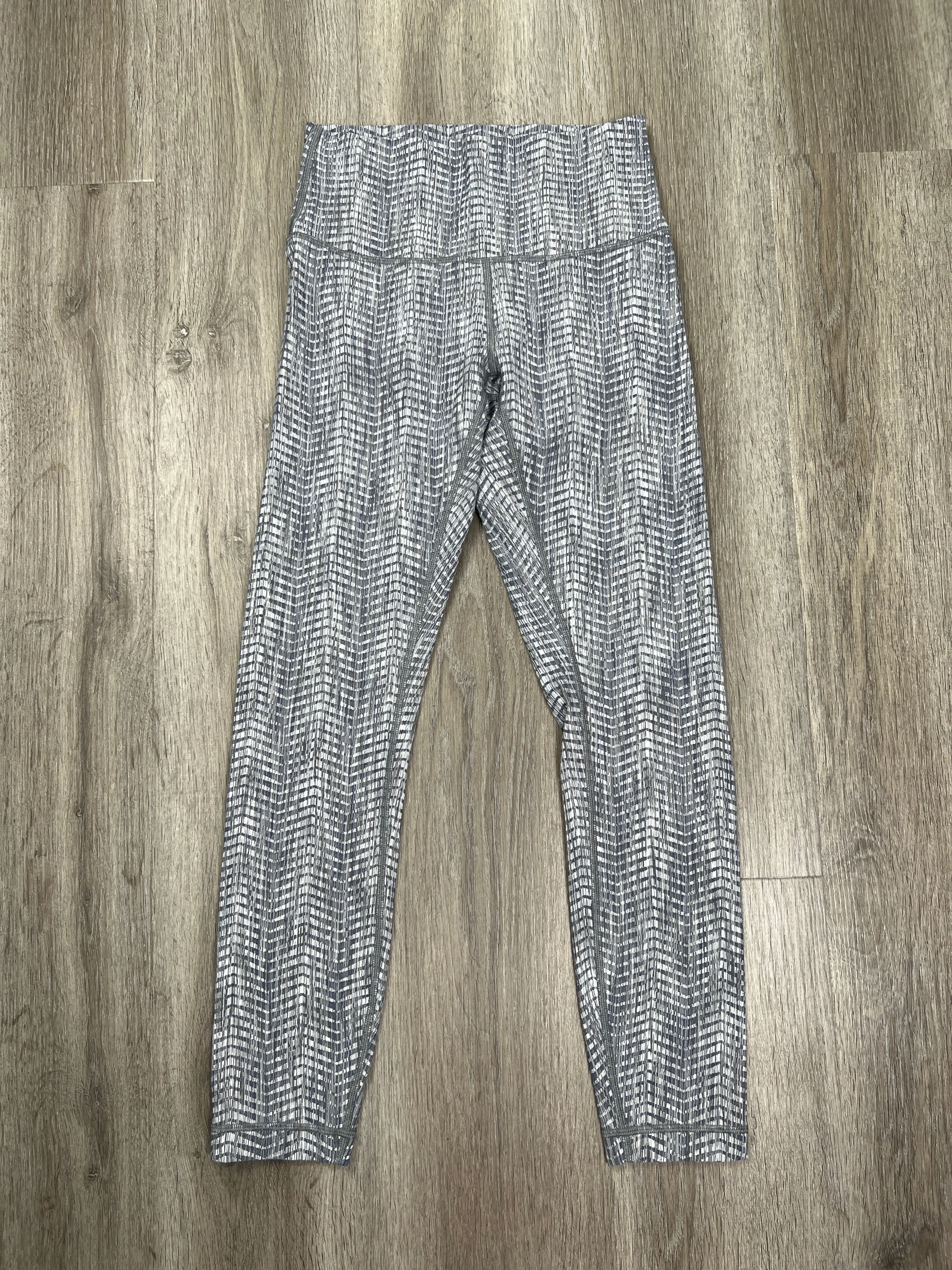 Athletic Leggings Capris By Lululemon In Grey, Size: S