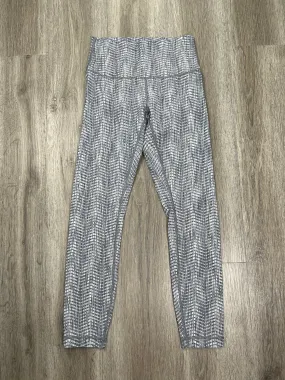 Athletic Leggings Capris By Lululemon In Grey, Size: S