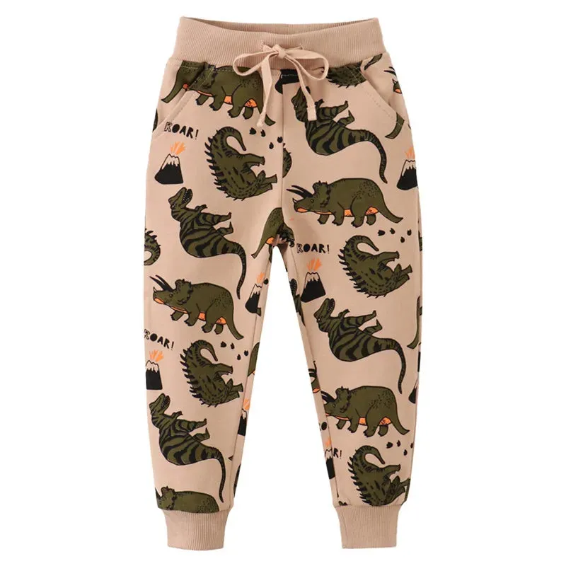 Baby Boy Animal 2-7T All-Season Drawstring Pants