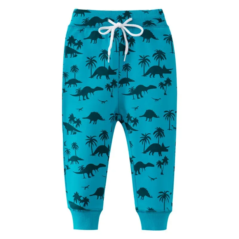 Baby Boy Animal 2-7T All-Season Drawstring Pants