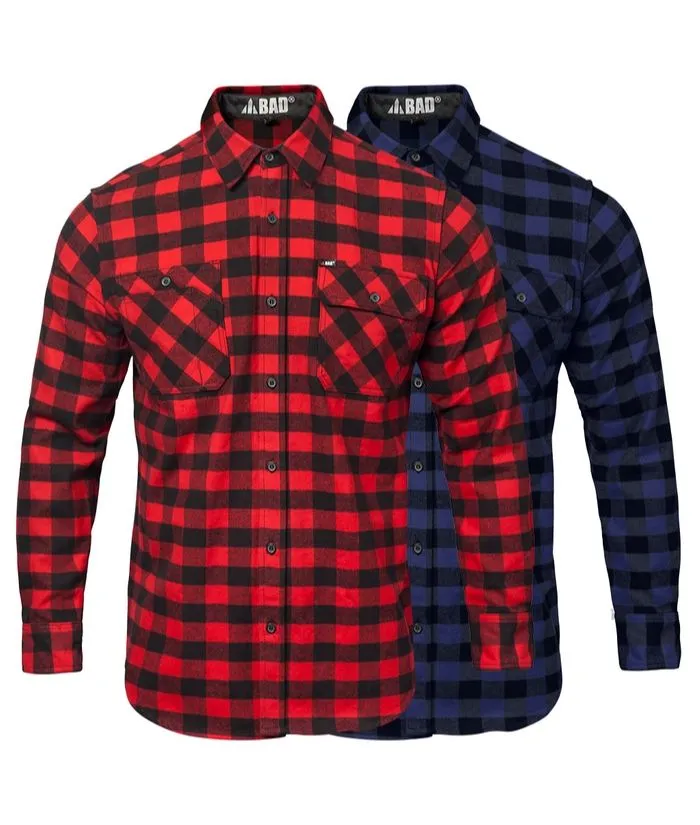 Bad Flannelette Check L/S Shirt