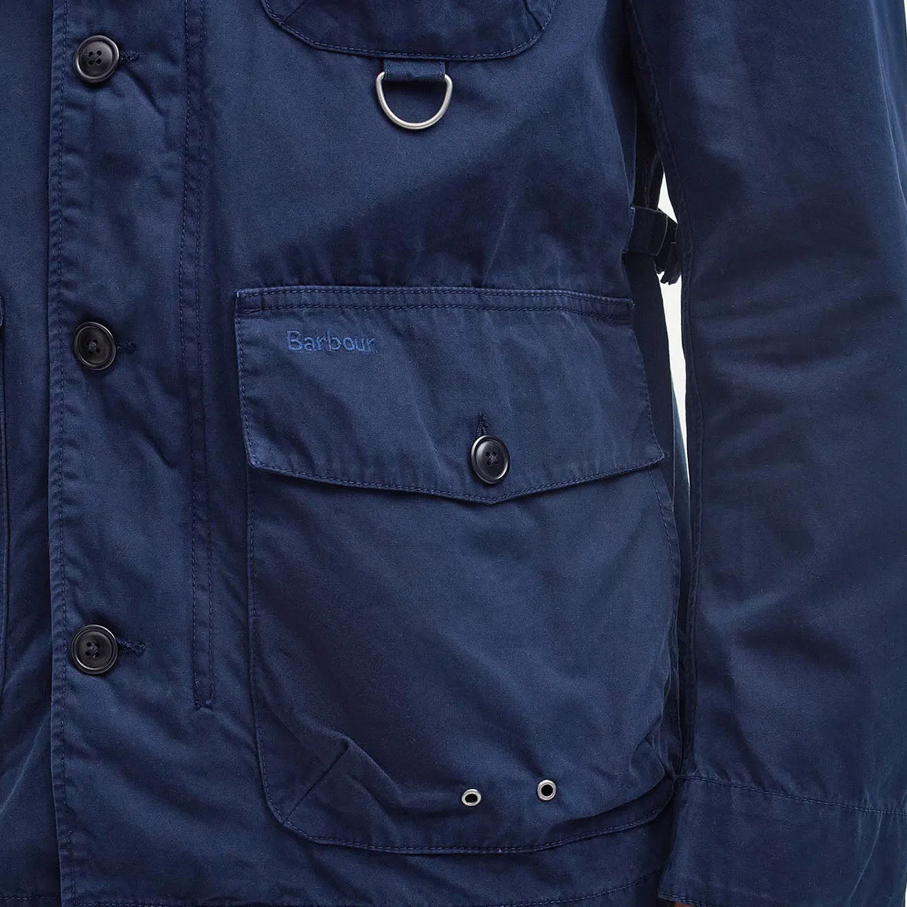 Barbour Cotton Salter Overshirt Classic Navy