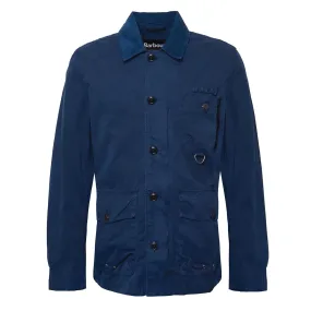 Barbour Cotton Salter Overshirt Classic Navy