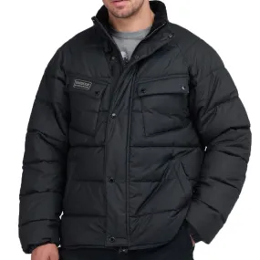 Barbour International Mens Transmission Hoxton Baffle Wax Jacket - Black