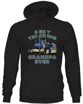 Best Trucking Grandpa Graphic Hoodie