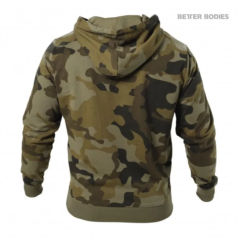 Better Bodies Gym Hoodie - Military Camo