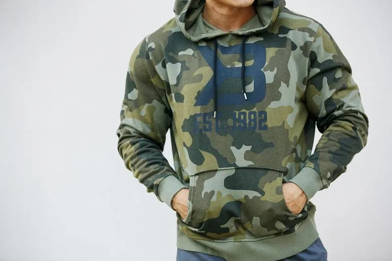 Better Bodies Gym Hoodie - Military Camo