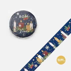 BGM Christmas Limited 2023 Masking Tape - Hikari