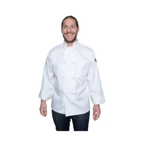 Blackwood Apparel Basic Chef Jacket, White, Medium