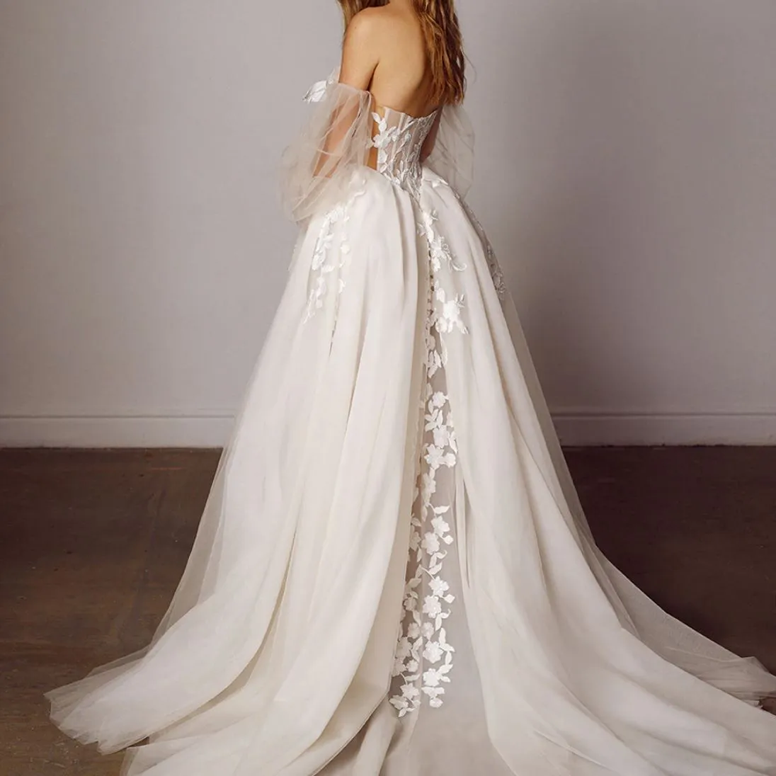 Blossom A-Line Wedding Gown