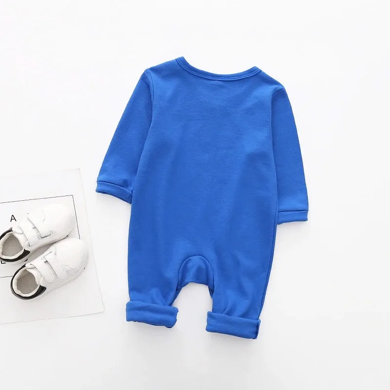 Boys And Girls M&M Long Sleeve Rompers