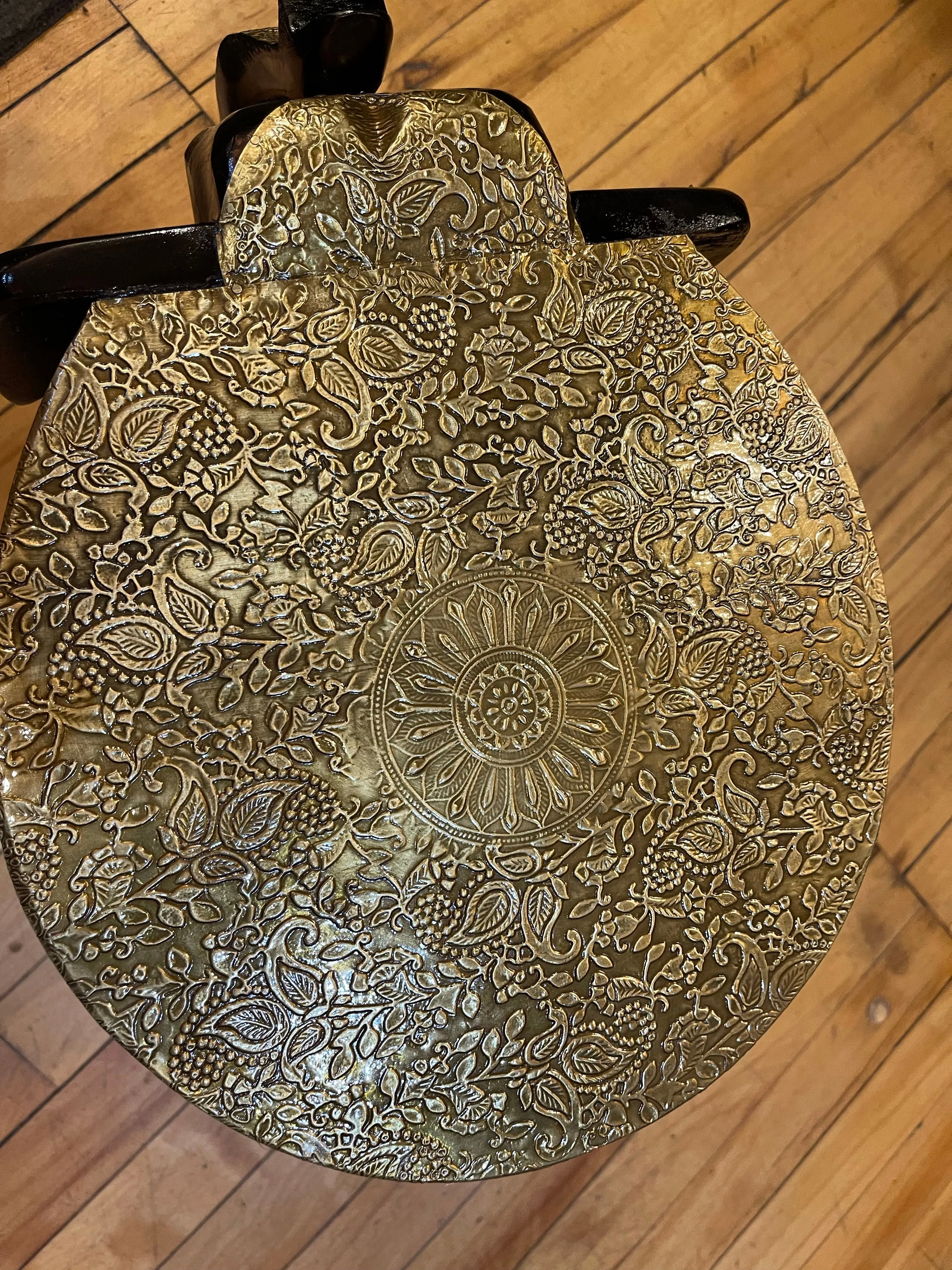 Brass Elephant Stool