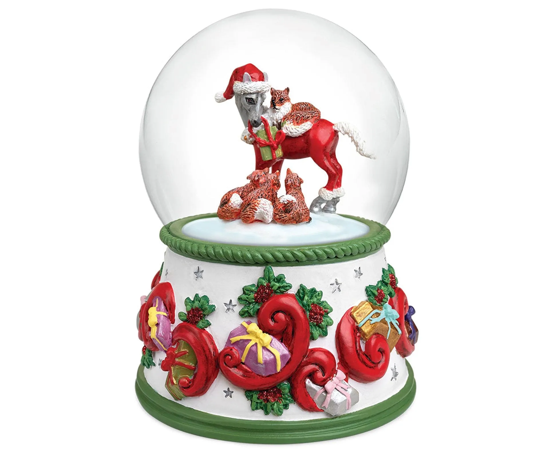 Breyer Forest Friends Musical Snow Globe