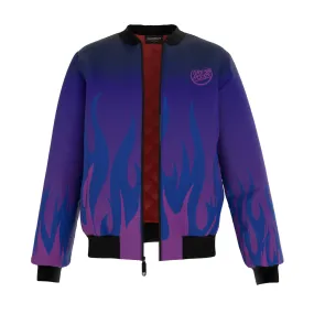 Burn In Colors Bomber Jacket