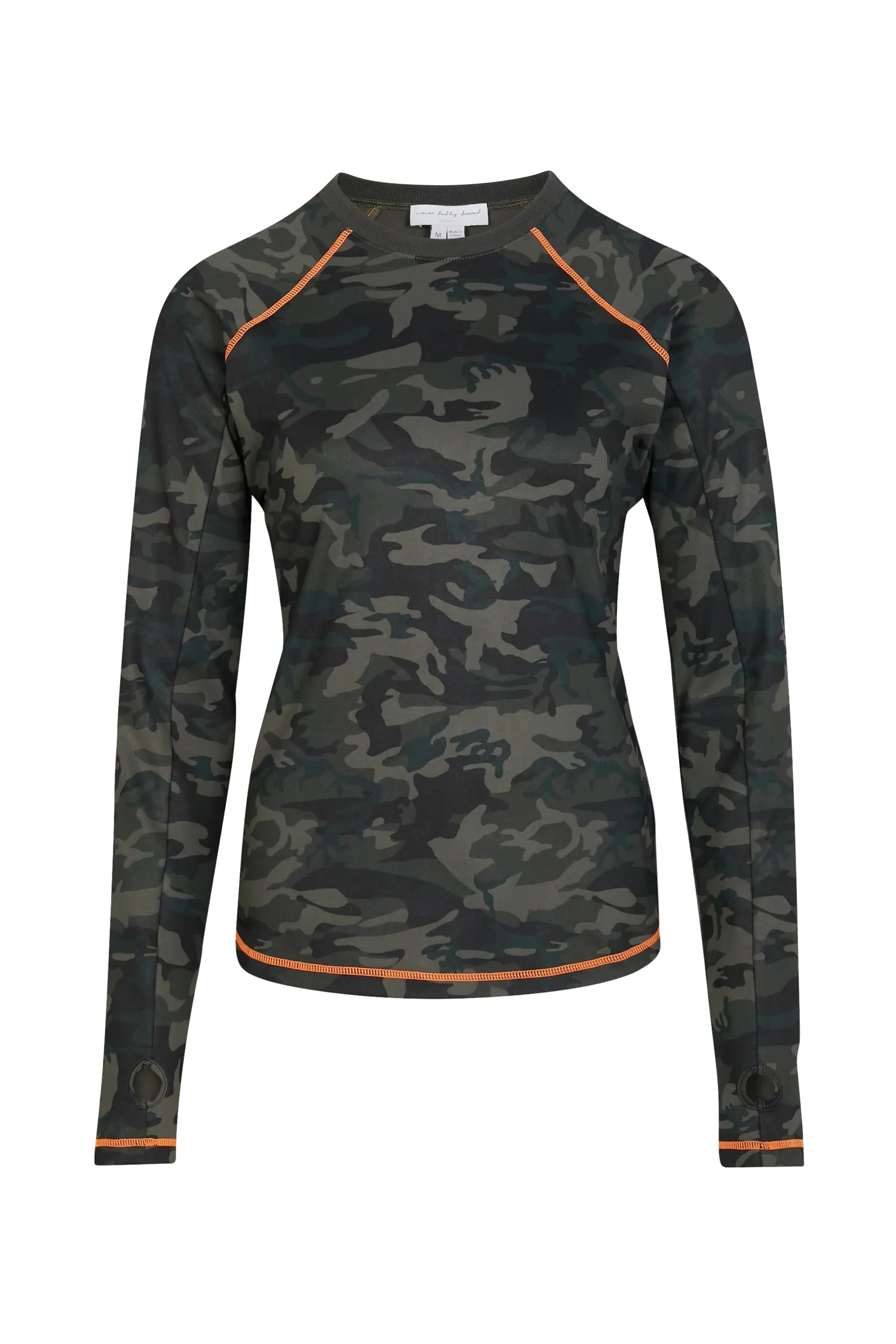 Camo Athleisure Top