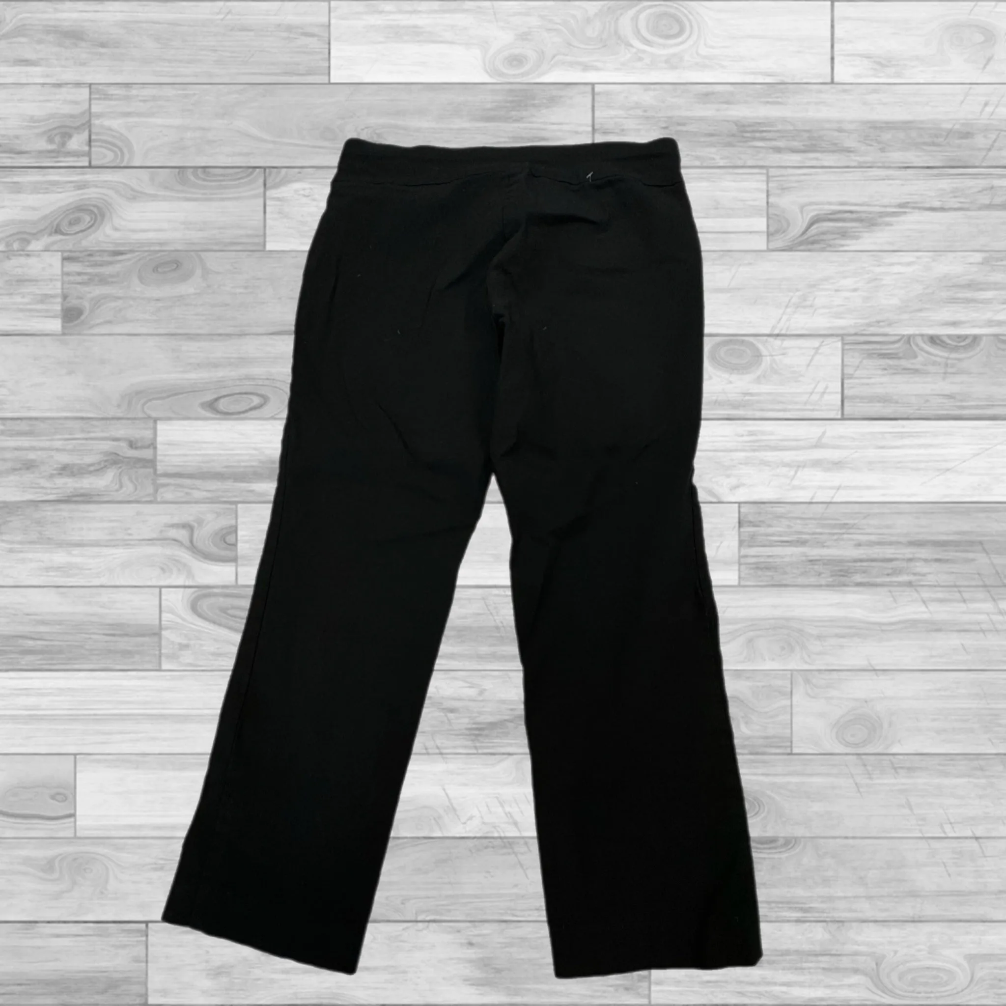 Capris By Rafaella In Black, Size: 8