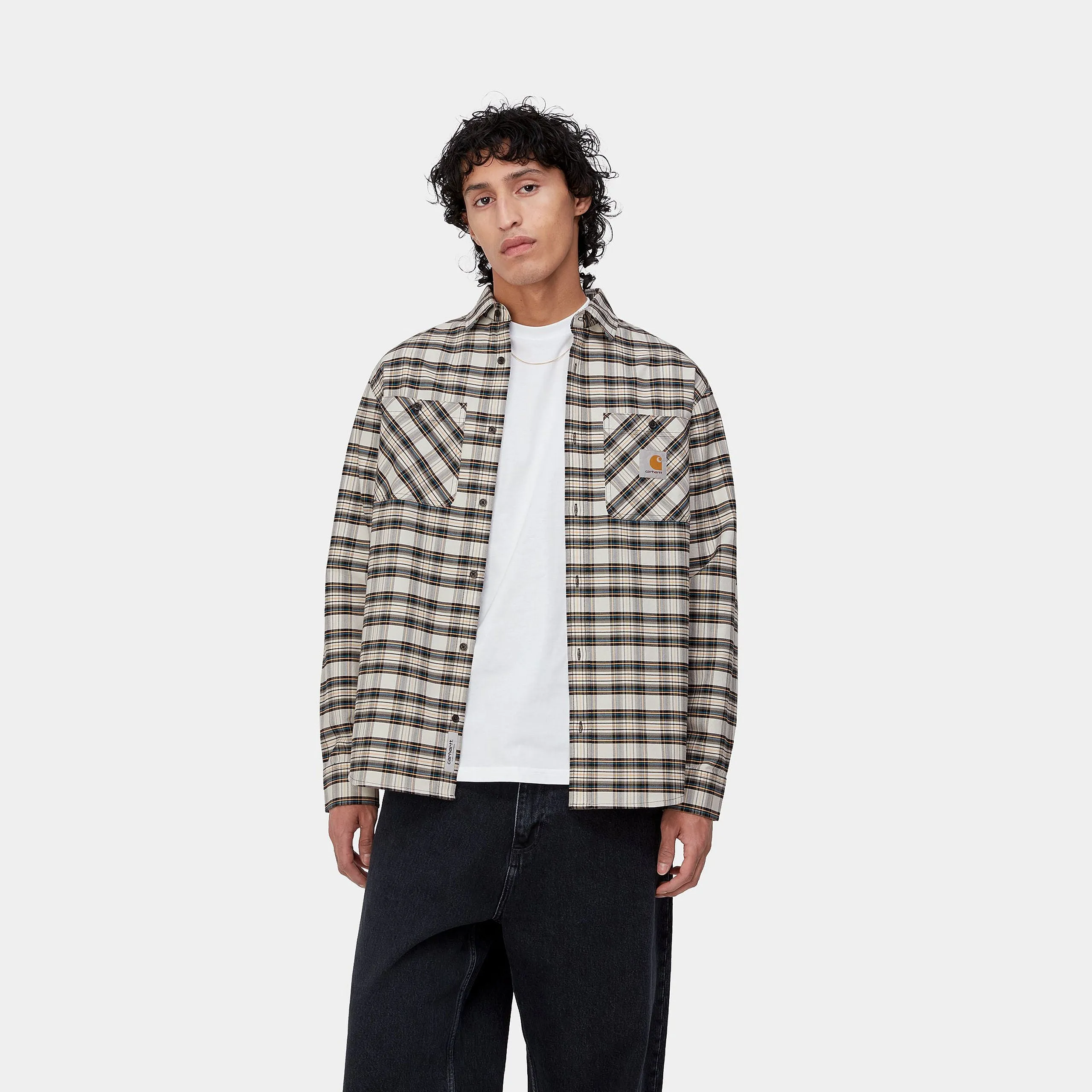 Carhartt L/S Solander Shirt Check Wax