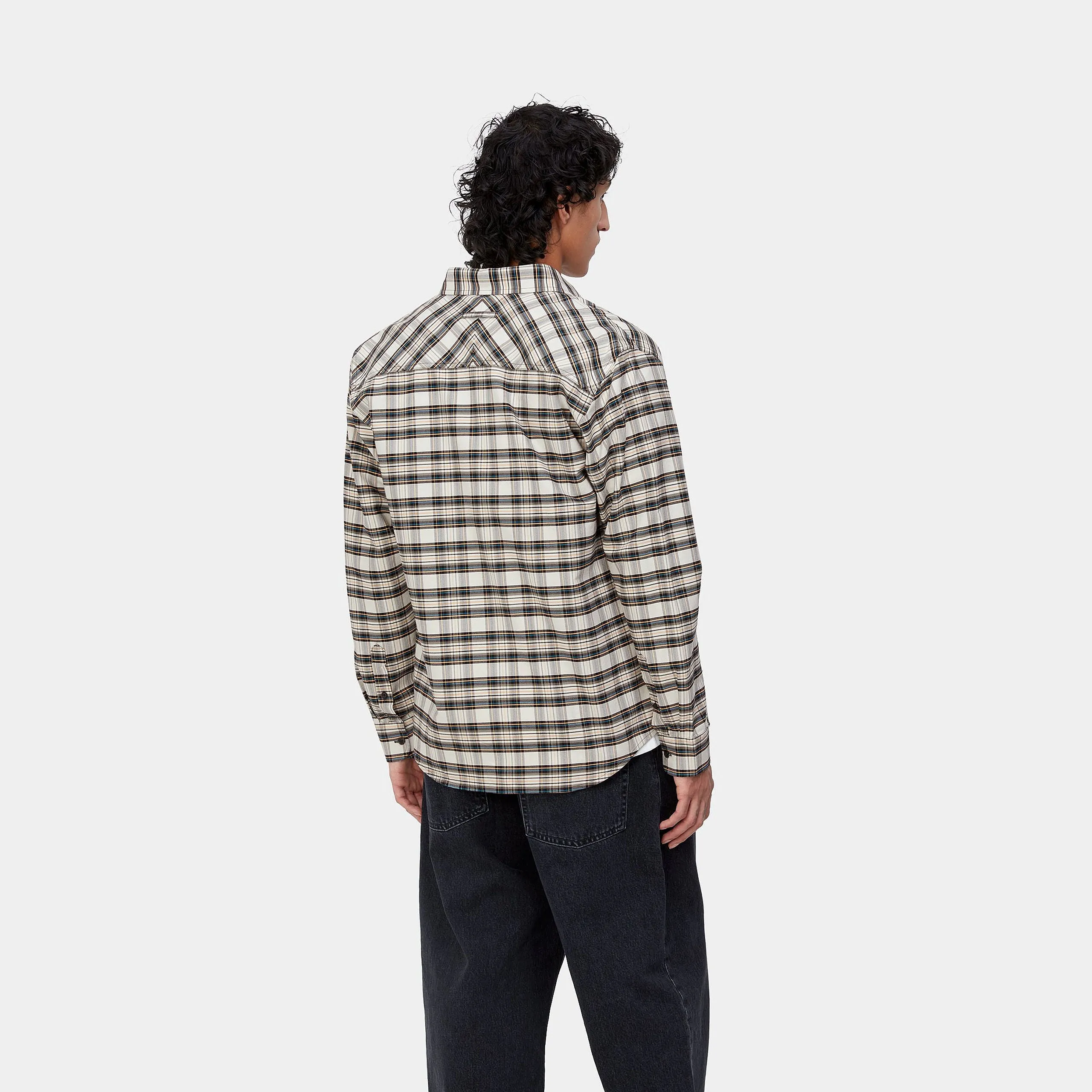 Carhartt L/S Solander Shirt Check Wax