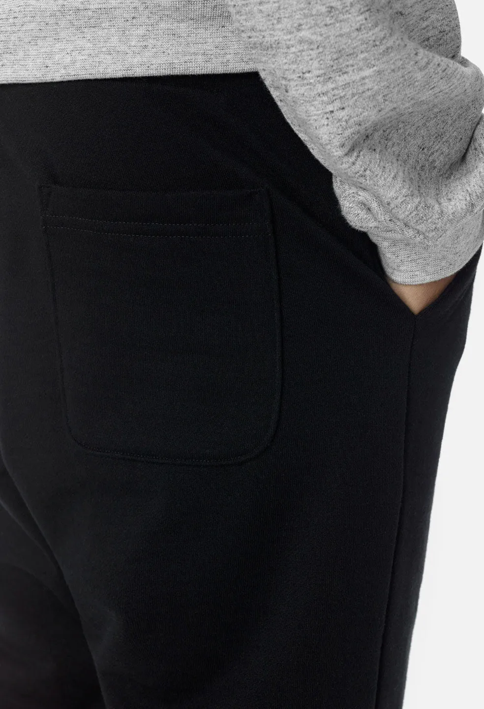 Cashmere Fleece LA Sweatpants / Black