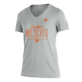 *Clearance!* Adidas Womens Blend Short Sleeve Tee/CHeather