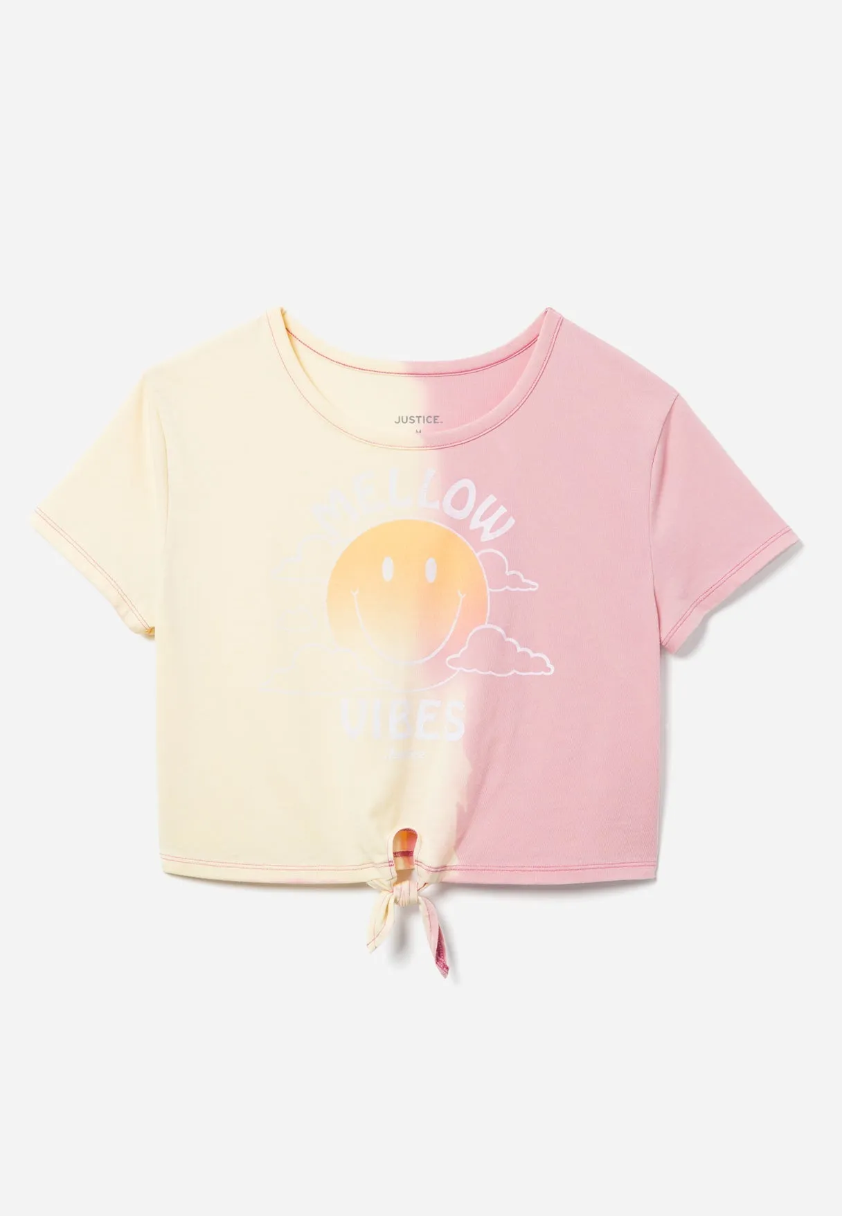 Color-Changing Tie-Front Tee