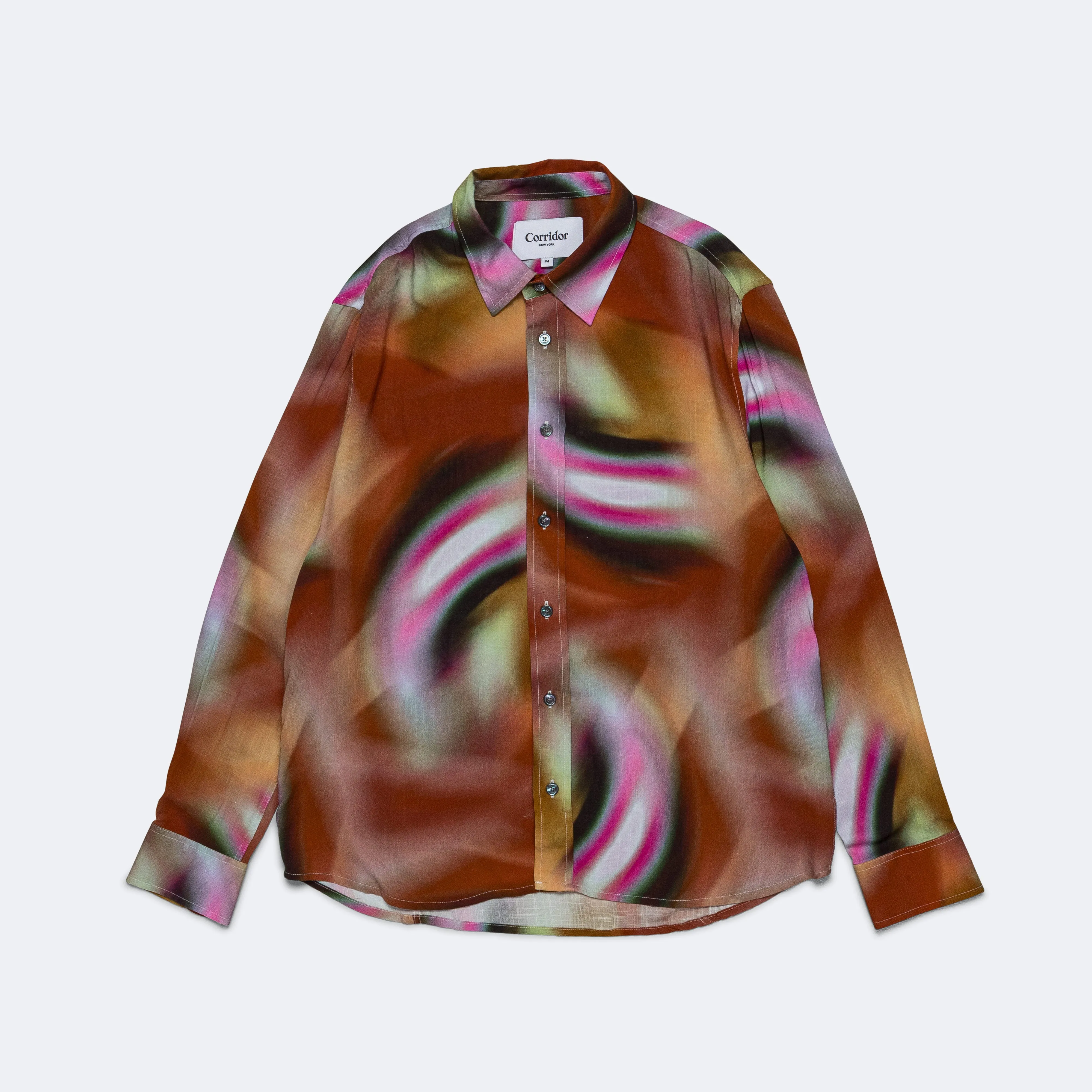 Colour Blur Shirt - Orange