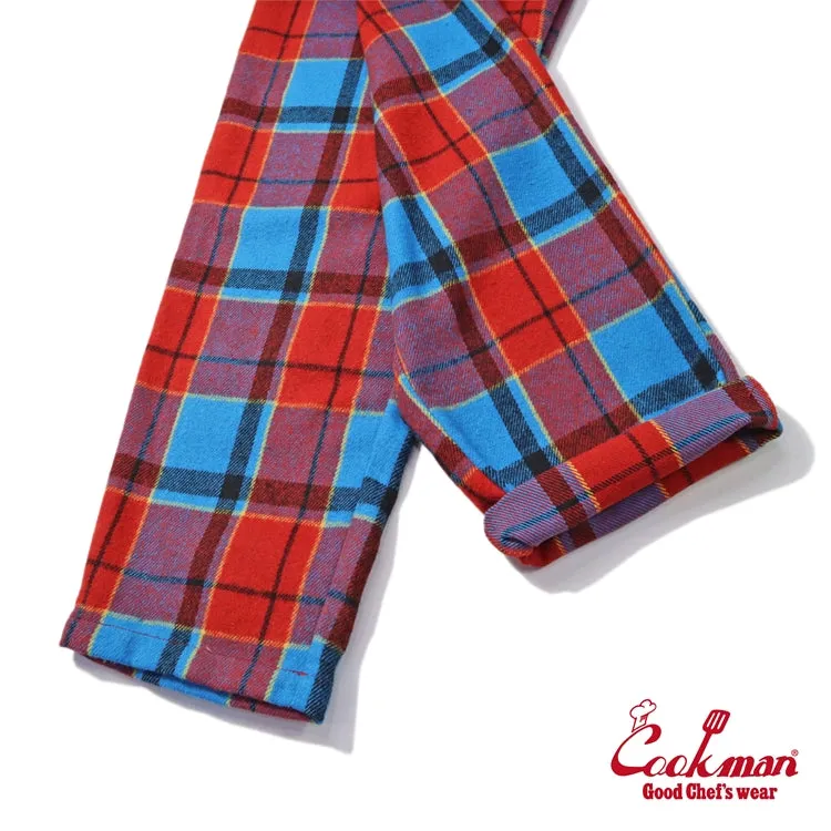 Cookman Chef Pants - Woolmix Tartan : Original Red