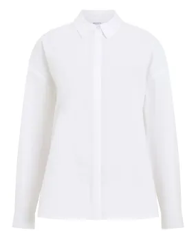 Core Shirting Boyfriend Shirt - White